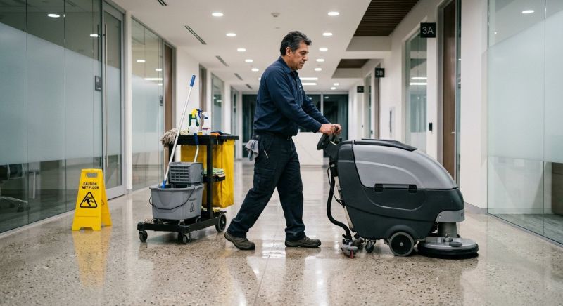Commercial Floor Cleaning in Frisco, TX