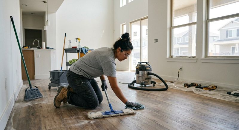 New Construction Cleaning in Madison, WI