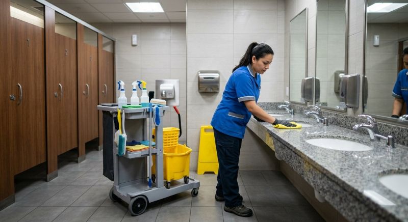 Office Bathroom Cleaning in Mckinney, TX