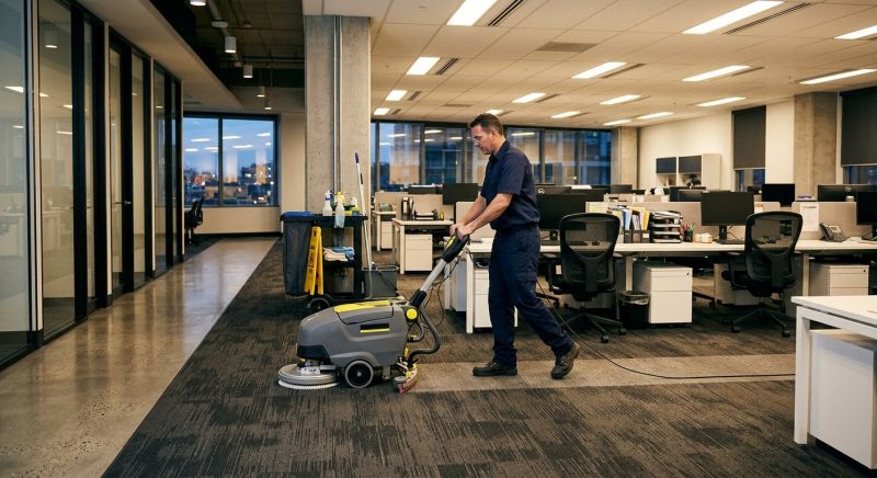 Office Floor Cleaning in Mckinney, TX