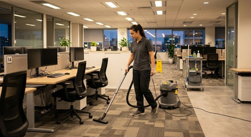 Office Floor Cleaning in Denton, TX