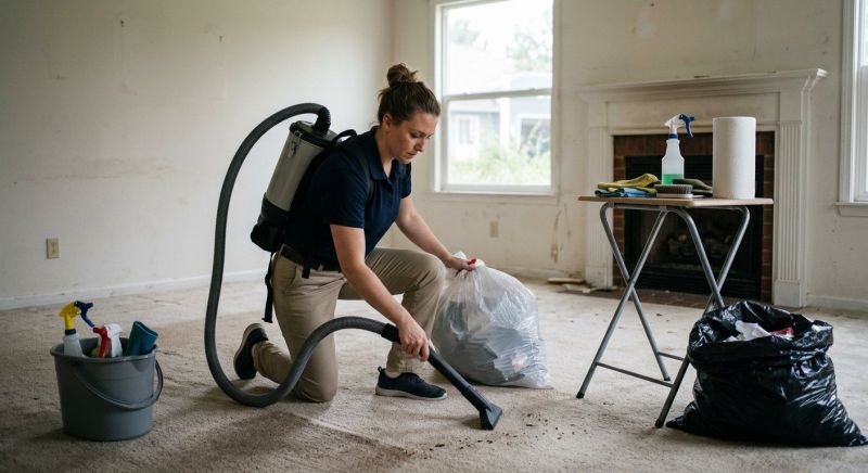 REO Property Cleaning in Conroe, TX