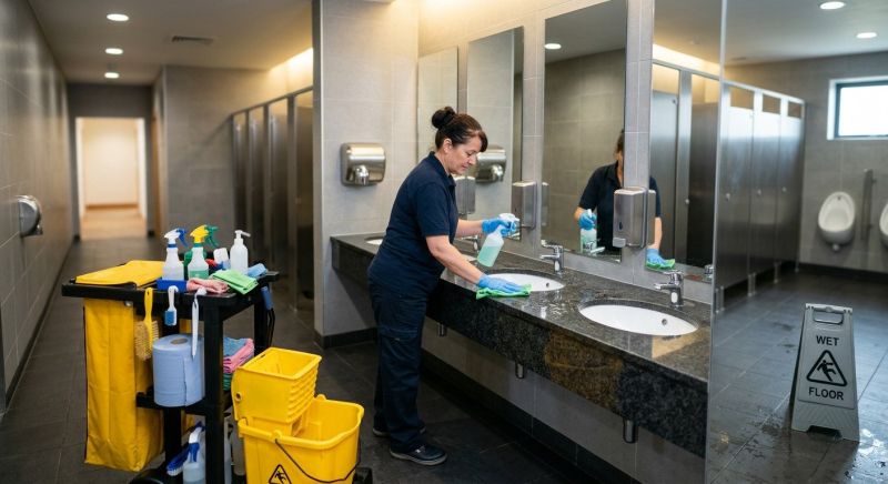 Restroom Cleaning in Frisco, TX