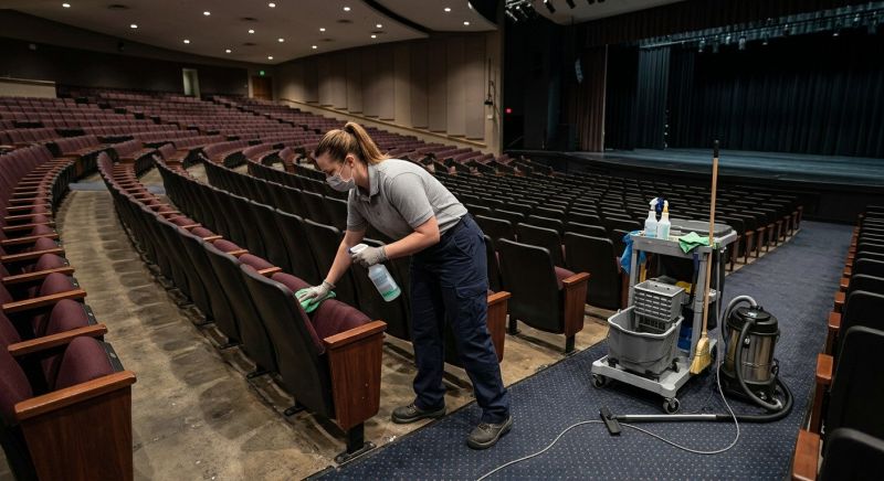 Auditorium Cleaning in Denton, TX