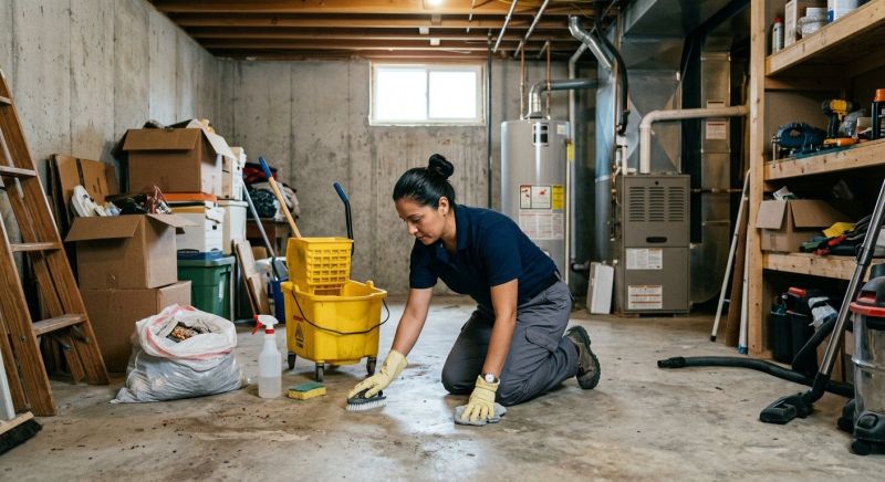 Basement Vacuuming in Redmond, WA