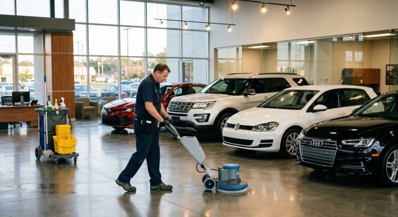 Car Dealership Cleaning in Denton, TX