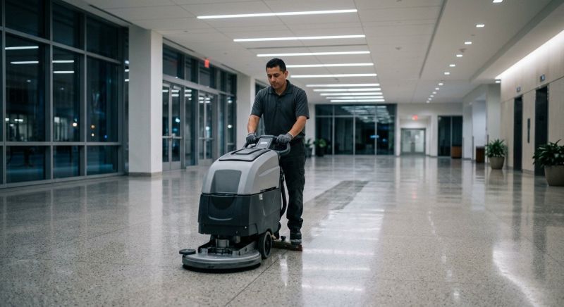 Commercial Floor Cleaning in Conroe, TX
