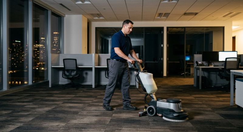 Commercial Floor Cleaning in Conroe, TX