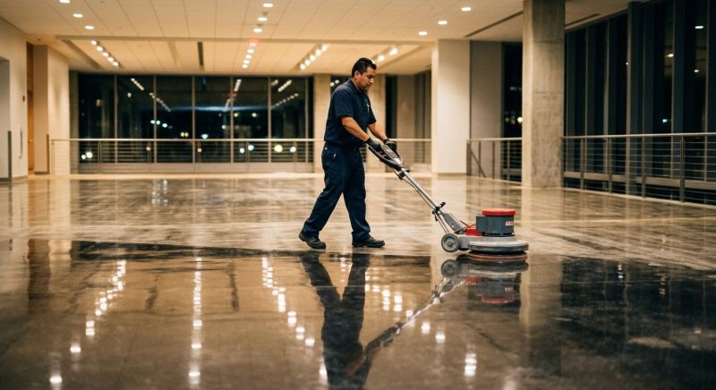 Commercial Floor Shining in Framingham, MA