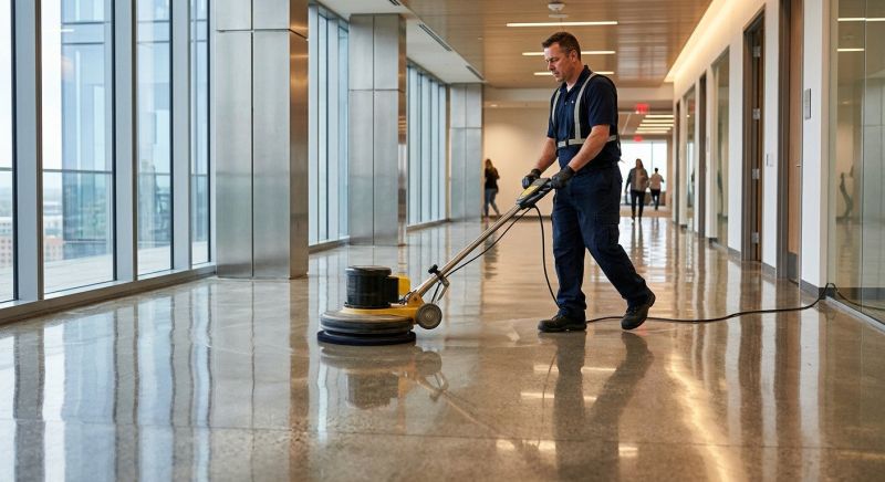 Commercial Floor Shining in Worcester, MA