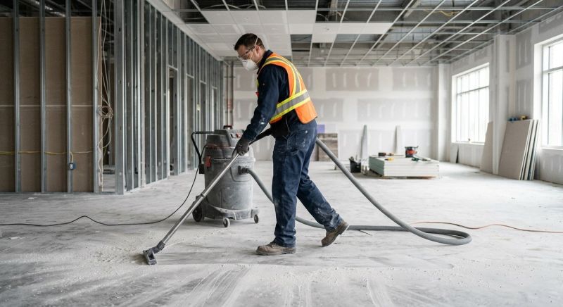 Drywall Dust Cleaning in Worcester, MA