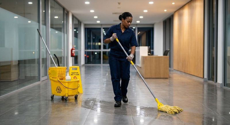 Janitorial Mopping Service in Denton, TX
