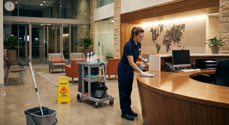 Lobby Cleaning in Conroe, TX