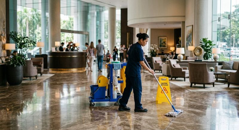 Lobby Cleaning in Frisco, TX