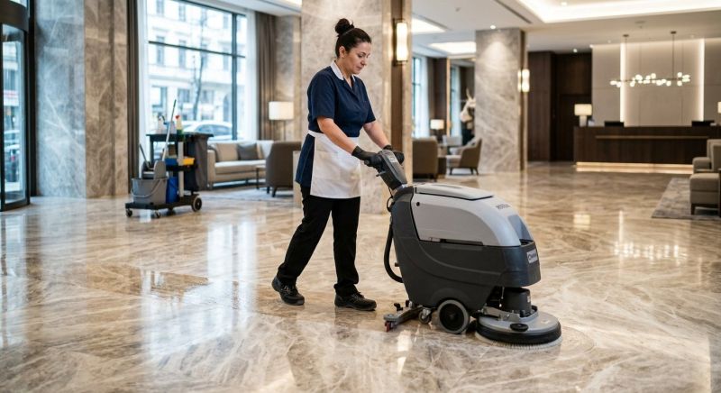 Marble Floor Cleaning in Los Angeles, CA