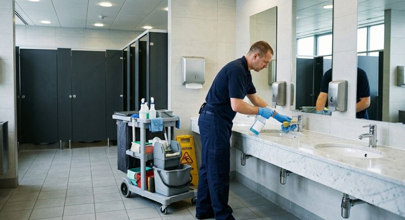 Office Bathroom Cleaning in Conroe, TX
