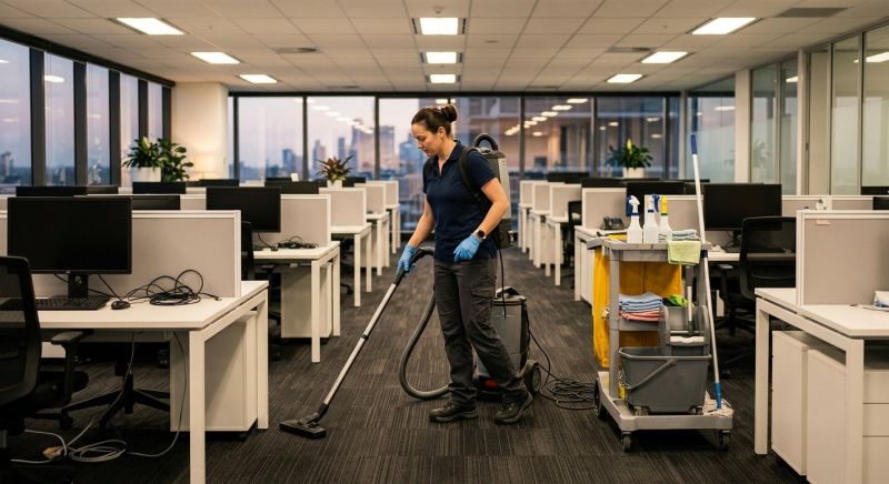 Office Floor Cleaning in Shreveport, LA