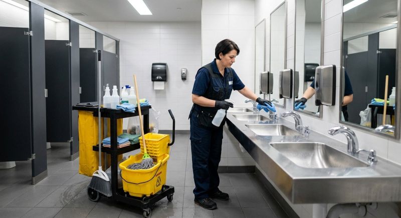 Restroom Cleaning in Conroe, TX