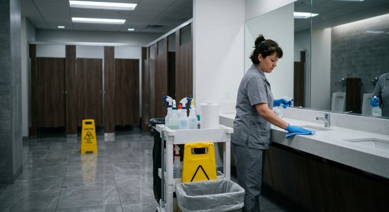 Restroom Cleaning in Frisco, TX