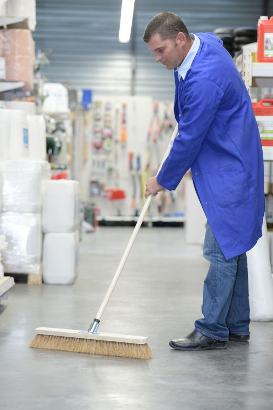 Warehouse Floor Cleaning